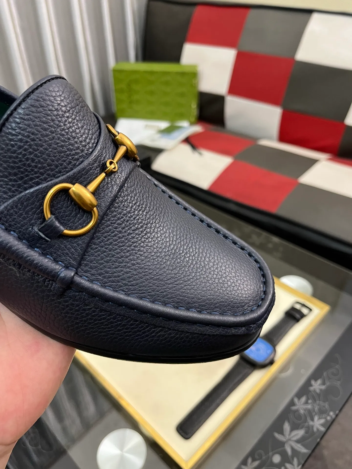 Men's Men's Shoes 💰540⌚️⌚️【GUCCI】The most popular classic Gucci leather shoes. Synchronized with the official website, the upper is made of Italian first-layer cowhide ➕cowhide lining, with unique brand and unique craftsmanship. Highlighting the hot style of the new year. Stop hesitating, stop wandering, get it now. Digital: 38--444️⃣colors available